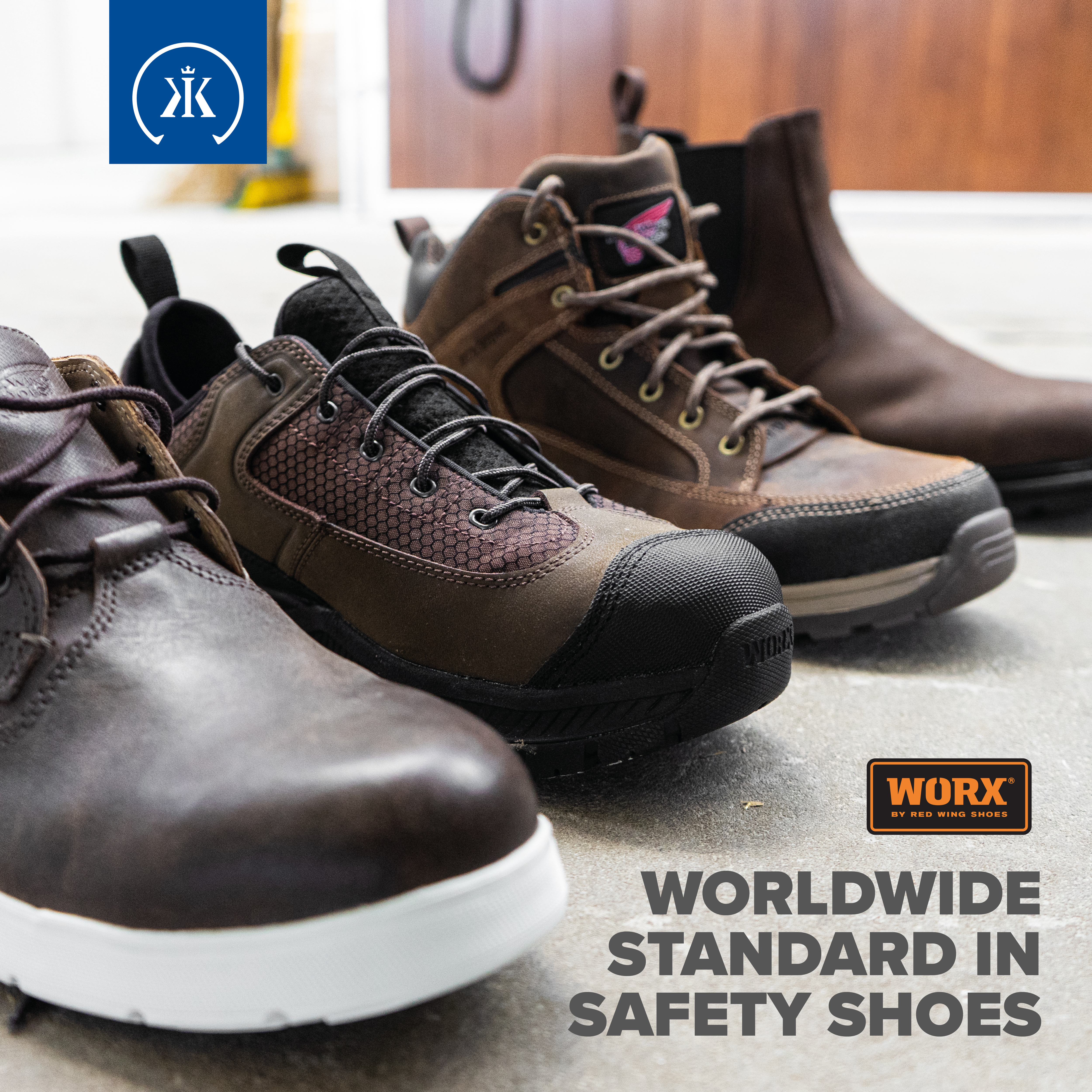 Radwing Worx safety shoe collection