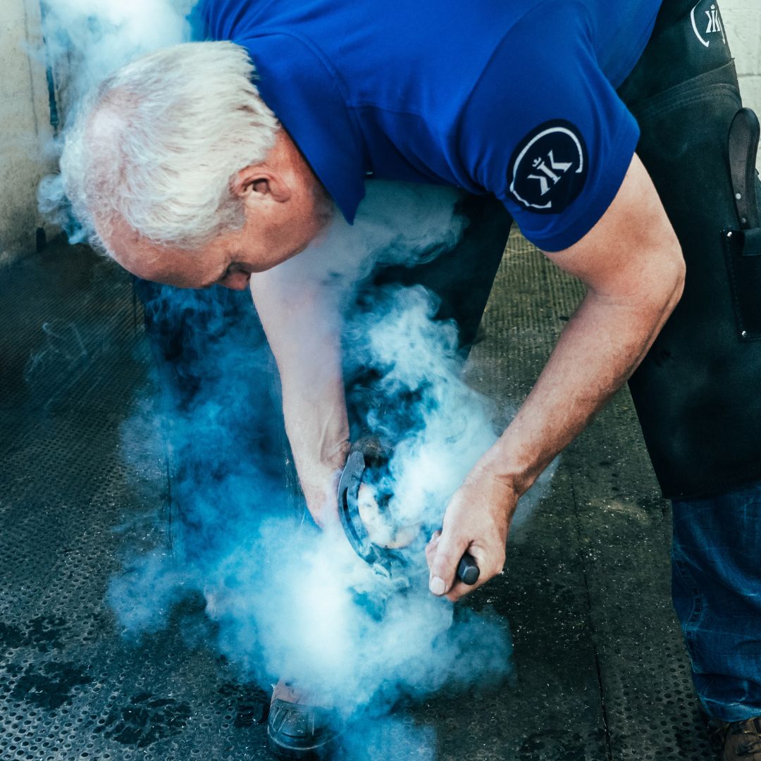 Peter Peers - farrier -love at first dight for the job